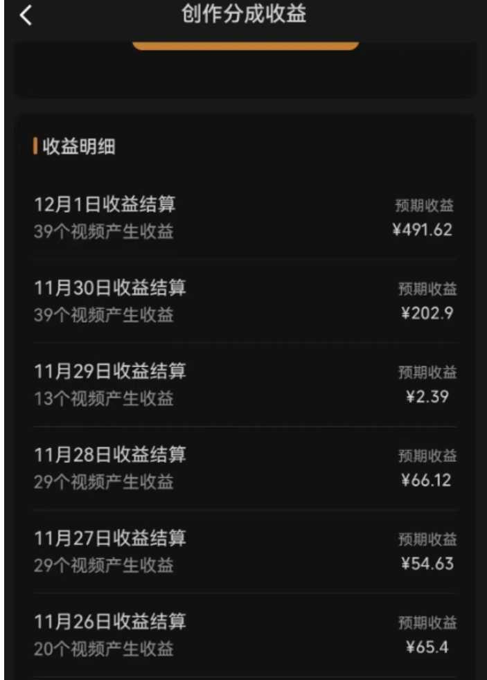 最新撸视频号‮作创‬者‮益收‬课程，测通了视频号分成计划，一天百来块