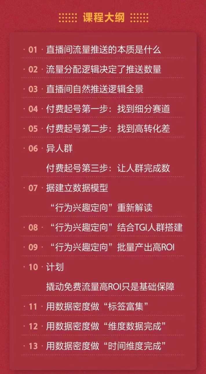 《0基础入门千川投放课》 算法机制、底层逻辑、计划搭建