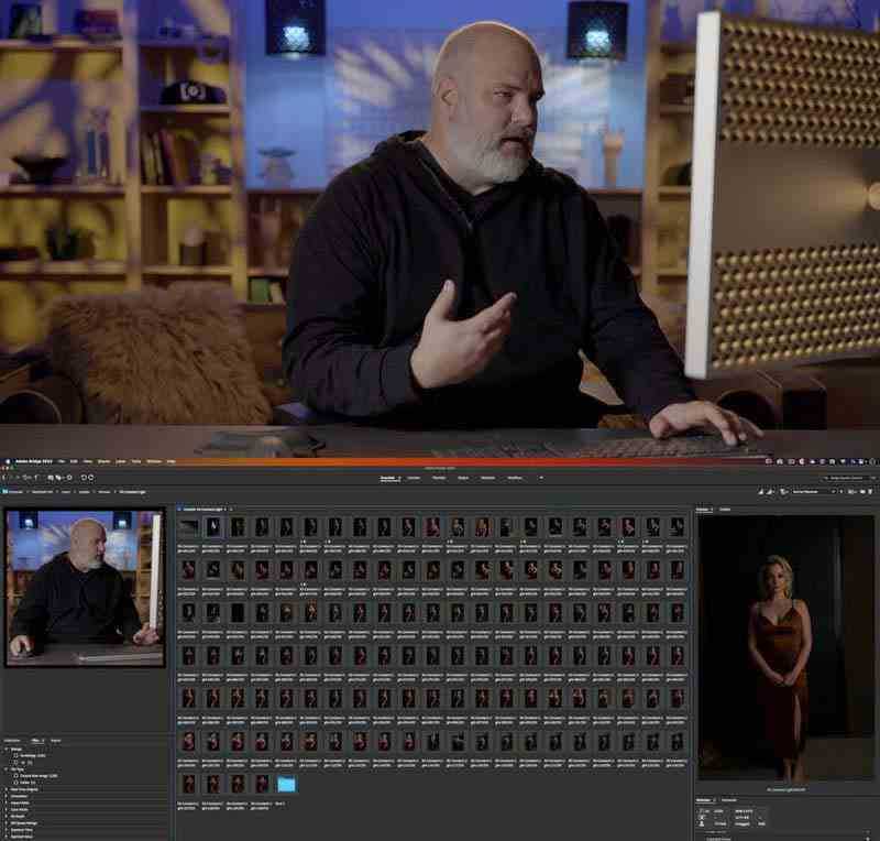 PRO EDU &#8211; Jason Buff 塑造连续光的艺术人像布光教程-15节课-中英字幕