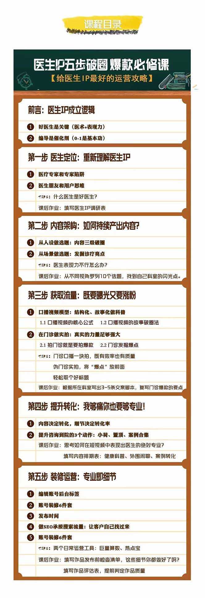 医生IP·5步破圈：黄V医生IP百万爆款从0到1的必修课 学习内容运营的底层&#8230;