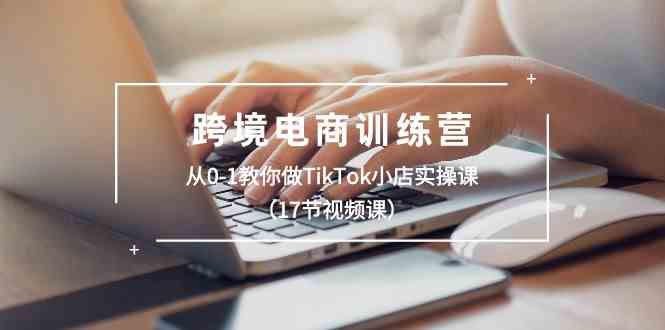 跨境电商训练营：从0-1教你做TikTok小店实操课